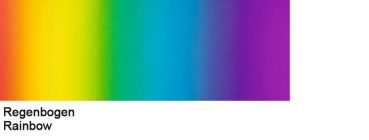 URSUS Tonzeichenpapier 50x70cm 5032299 130g, Regenbogen 10 Blatt