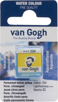 VAN GOGH Aquarell Farbe 5gr. 20862541 Perm. Zitronengelb Nr. 254