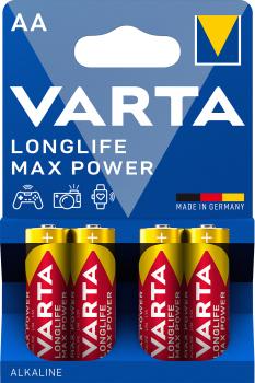 VARTA Longlife Max Power 04706 101 404 AA/LR6 4 Stück