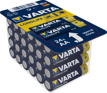 VARTA Longlife 4106301124 AA/LR06 24 Stück