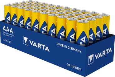 Varta longlife power 4903121394 aaa/lr03 40 stück - Varta-4903121394-4008496930302