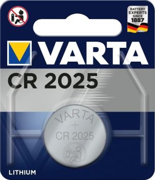 VARTA Knopfzelle Lith. CR2025,3V 6025101401 170 mAh 1 Stück