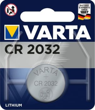 VARTA Knopfbatterie CR2032,3V 6032101401 230 mAh 1 Stück