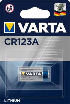 Varta batterie lithium cr123a,3v 6205301401 1600 mah 1 stück - Varta-6205301401-4008496537280