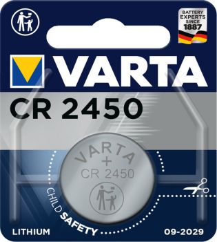 VARTA Knopfzelle Lithium CR2450,3V 6450101401 560 mAh 1 Stück