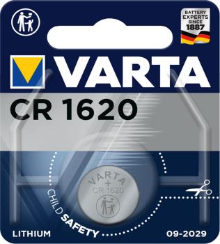 VARTA Knopfzelle 6620101401 CR1620, 1 Stück