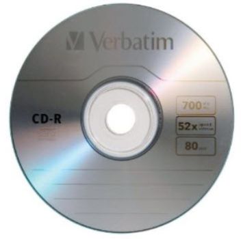 VERBATIM CD-R Spindle 80MIN/700MB 43351 52x DataLife 50 Pcs