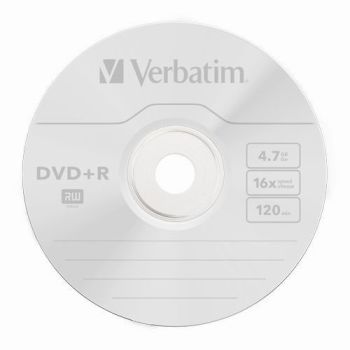 VERBATIM DVD-R Jewel 4.7GB 43519 1-16x 5 Pcs