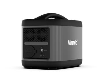 VINNIC Pollux Powerstation 600W PS600W-518-EU 144kmAh/518Wh/220V,Grey