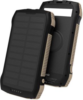 VINNIC Solar Powerbank 20'000 mAh VPSPB-WC20 w/Fast Charge,Wireless Charg.