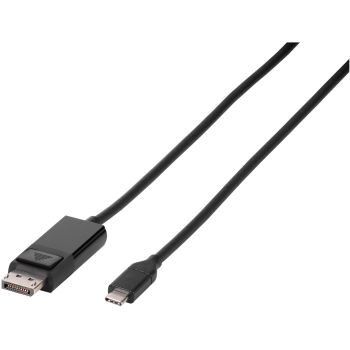 VIVANCO USB-C DisplayPort 45527 Kabel, 1.5m