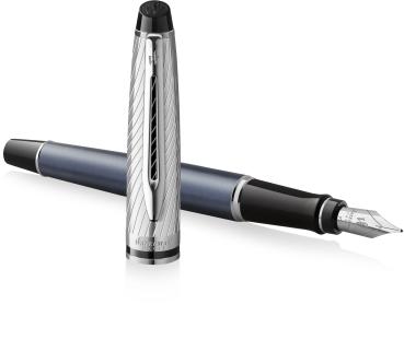 WATERMAN Füllfederhalter M 2187689 Expert Deluxe blau