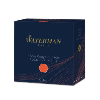 WATERMAN Tinte 50ml S0110730 rot