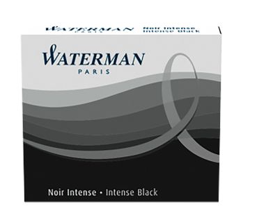 WATERMAN Tintenpatronen S0110940 schwarz 6 Stück