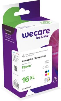 WECARE Multipack XL rebuilt CMYBK T163640WE z.Epson WF2010/2540 15/3x8.5ml