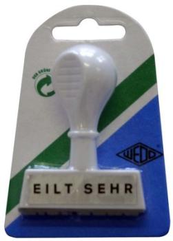 WEDO Textstempel 193 19 Eilt sehr