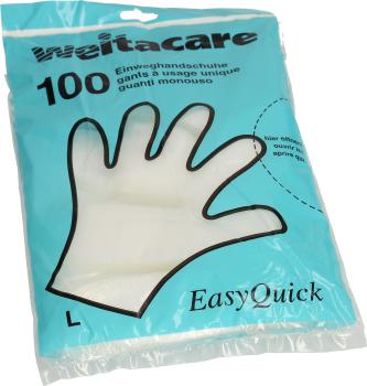 WEITA Handschuh Herren Easy Quick 270591 Strong, transparent 100 Stück