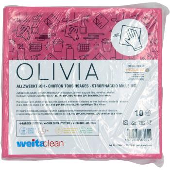 WEITA Allzwecktücher Olivia 38x40cm 279021 rose 10 Stück