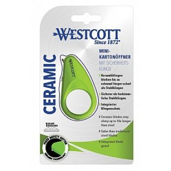 WESTCOTT Kartonöffner Mini E-1647300 Keramik