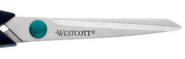 WESTCOTT SoftGrip-Schere 21cm E-3028200 für Linkshänder