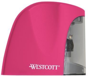 WESTCOTT Anspitzer 8mm E-5504200 pink batteriebetrieben