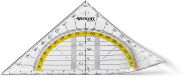 WESTCOTT Geodreieck 14cm E10132 BP