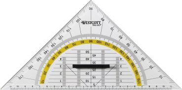 WESTCOTT Geodreieck 22cm E10134 BP