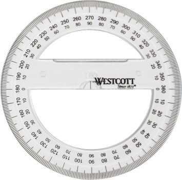 WESTCOTT Kreis-Winkelmesser 10cm E10135 00