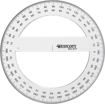 WESTCOTT Kreis-Winkelmesser 15cm E10136 00