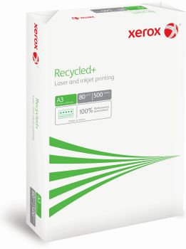 XEROX Kopierpapier Recycled+ A3 499672 80g weiss CIE85 500 Blatt