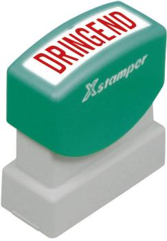 XSTAMPER Stempel Dringend GE 19-R rot