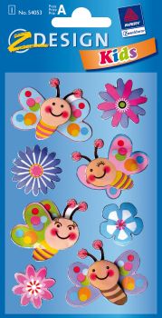 Z-DESIGN Sticker Kids 3D 54053 Bienen