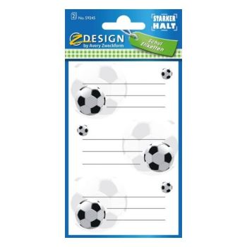 Z-DESIGN Sticker 59245 Fussball 3 Stück