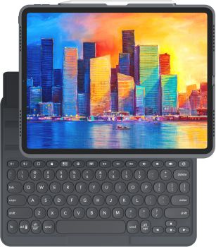 ZAGG Keyboard Pro Keys for iPad 103407968 12.9 Pro-Charcoal, CH