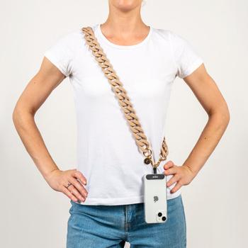 ZANAÉ Phone Necklace Canadian Hut 18317 Indian Summer beige