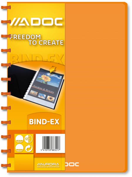 ADOC Sichtbuch A4 5532.600 orange