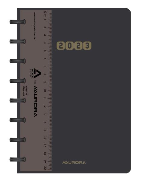 ADOC Agenda Universe PP Cover 2024 8888.34 1W/2S, ass., ML A5