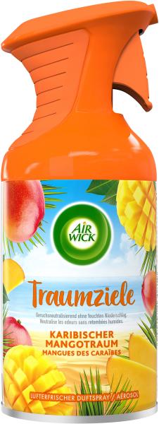 AIR WICK Duftspray PURE 3072048 karibischer Mangotraum 250ml