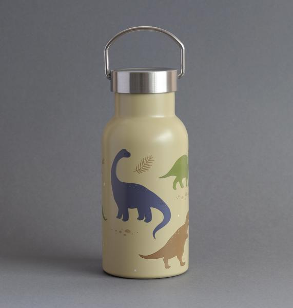 ALLC Trinkflasche Dinosaurs DBSSDI40 beige