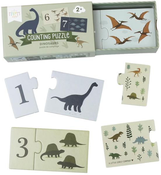 ALLC Zahlenpuzzle Dinosaurier PGCPDI02