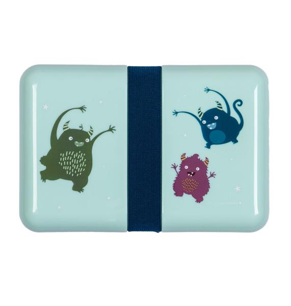 ALLC Lunchbox Monsters SBMOBU23 hellblau 18x6x12cm