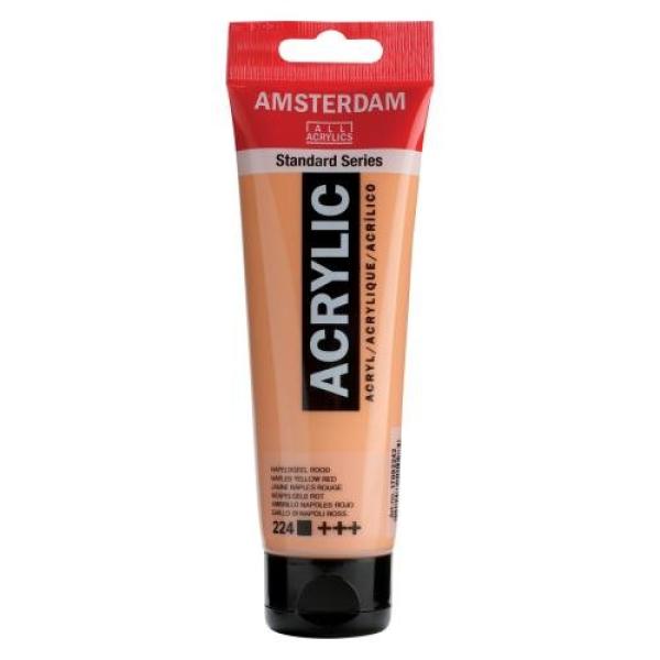 AMSTERDAM Acrylfarbe 120ml 17092242 neapelgelb rot