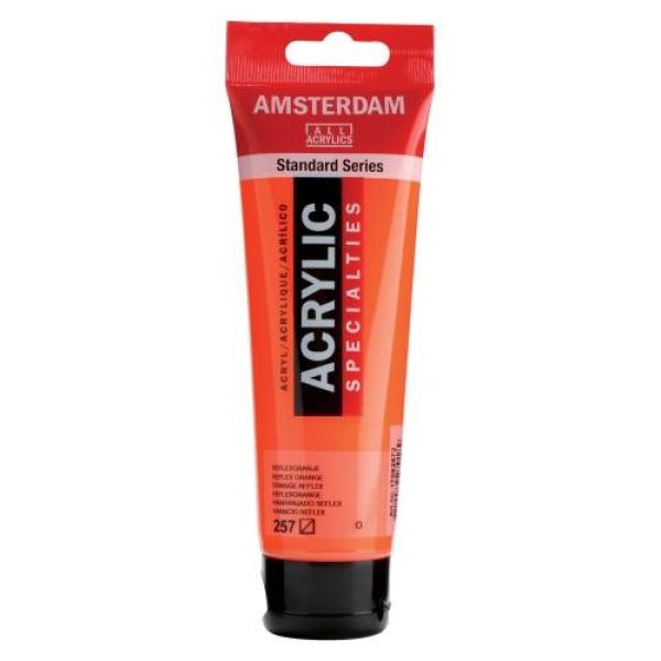 AMSTERDAM Acrylfarbe 120ml 17092572 reflexorange