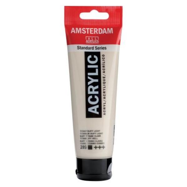 AMSTERDAM Acrylfarbe 120ml 17092892 titanbuff hell