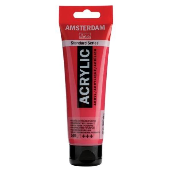 AMSTERDAM Acrylfarbe 120ml 17093482 rot purpur