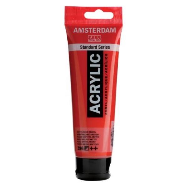 AMSTERDAM Acrylfarbe 120ml 17093962 naph.rot m.