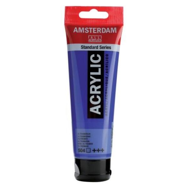 AMSTERDAM Acrylfarbe 120ml 17095042 ultramarin