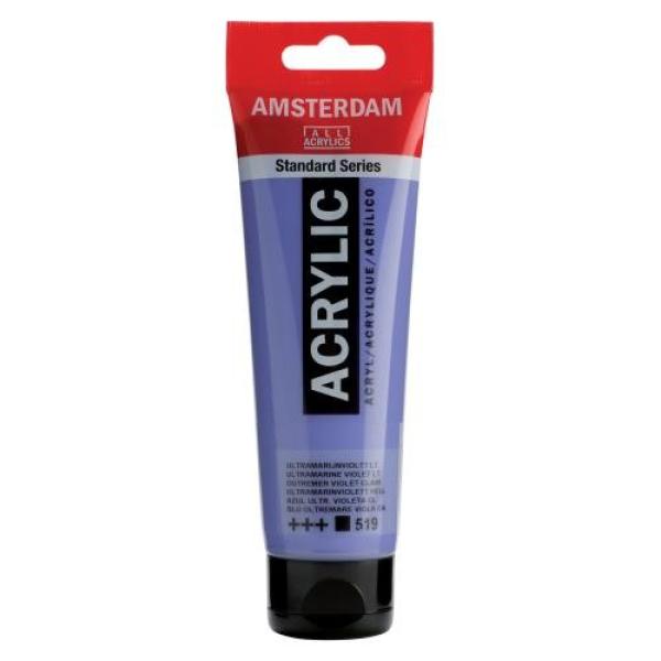 AMSTERDAM Acrylfarbe 120ml 17095192 ultr.violett hell