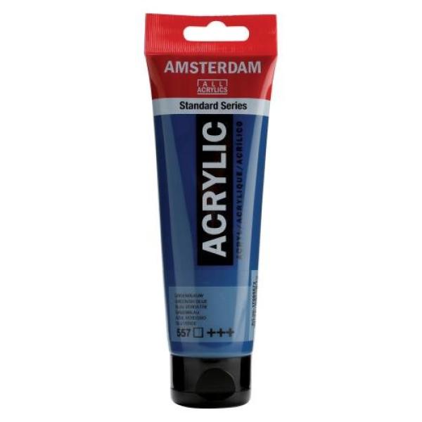 AMSTERDAM Acrylfarbe 120ml 17095572 gruenblau