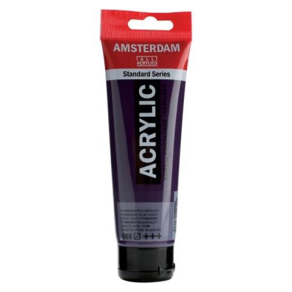 AMSTERDAM Acrylfarbe 120ml 17095682 p.blauviol.